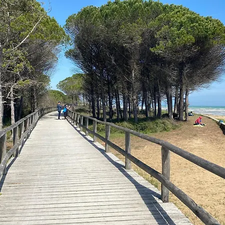 New Flat For Five Guests In A With Pool Bibione